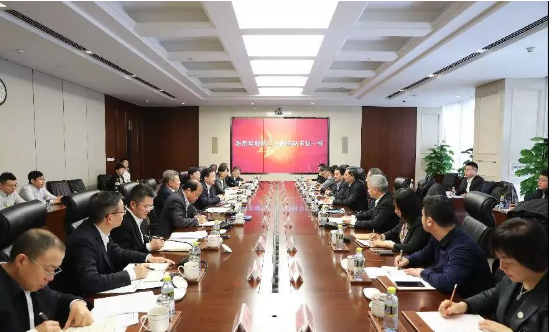 周乃翔會見哈爾濱工業(yè)大學(xué)黨委書記熊四皓、校長周玉
